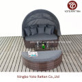 Outdoor Daybed grande em Brown (1215)